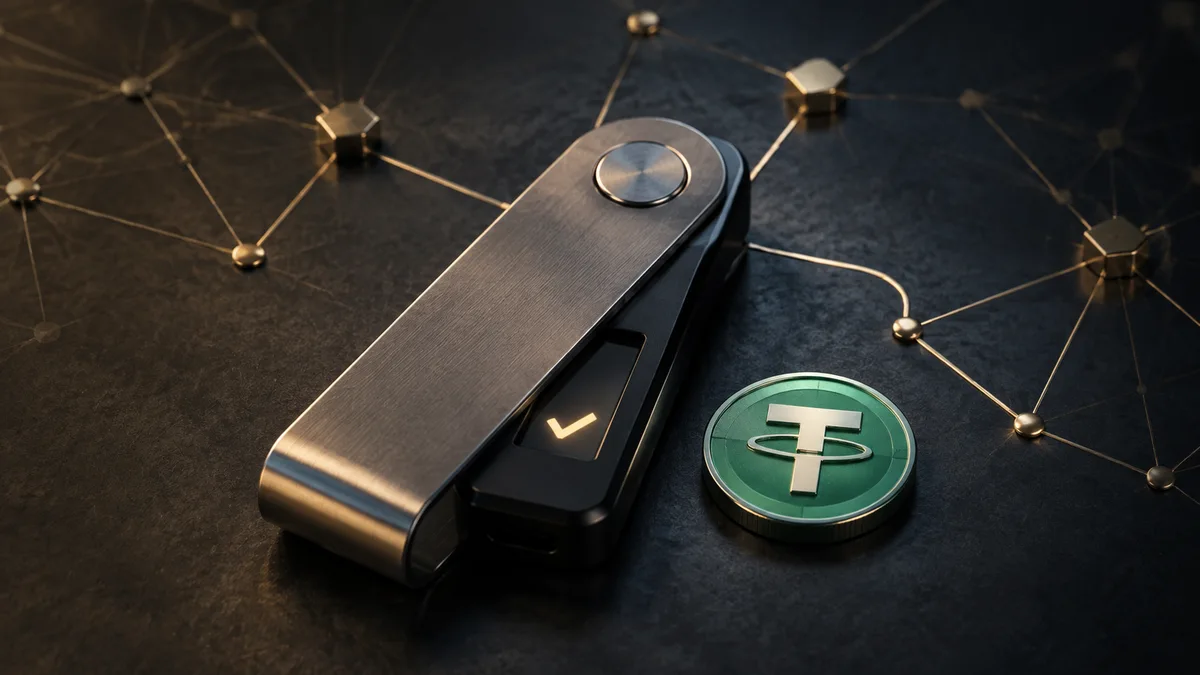 Donanım cüzdanında USDT transferi için cihaz onayı ve güvenli ağ bağlantısı
