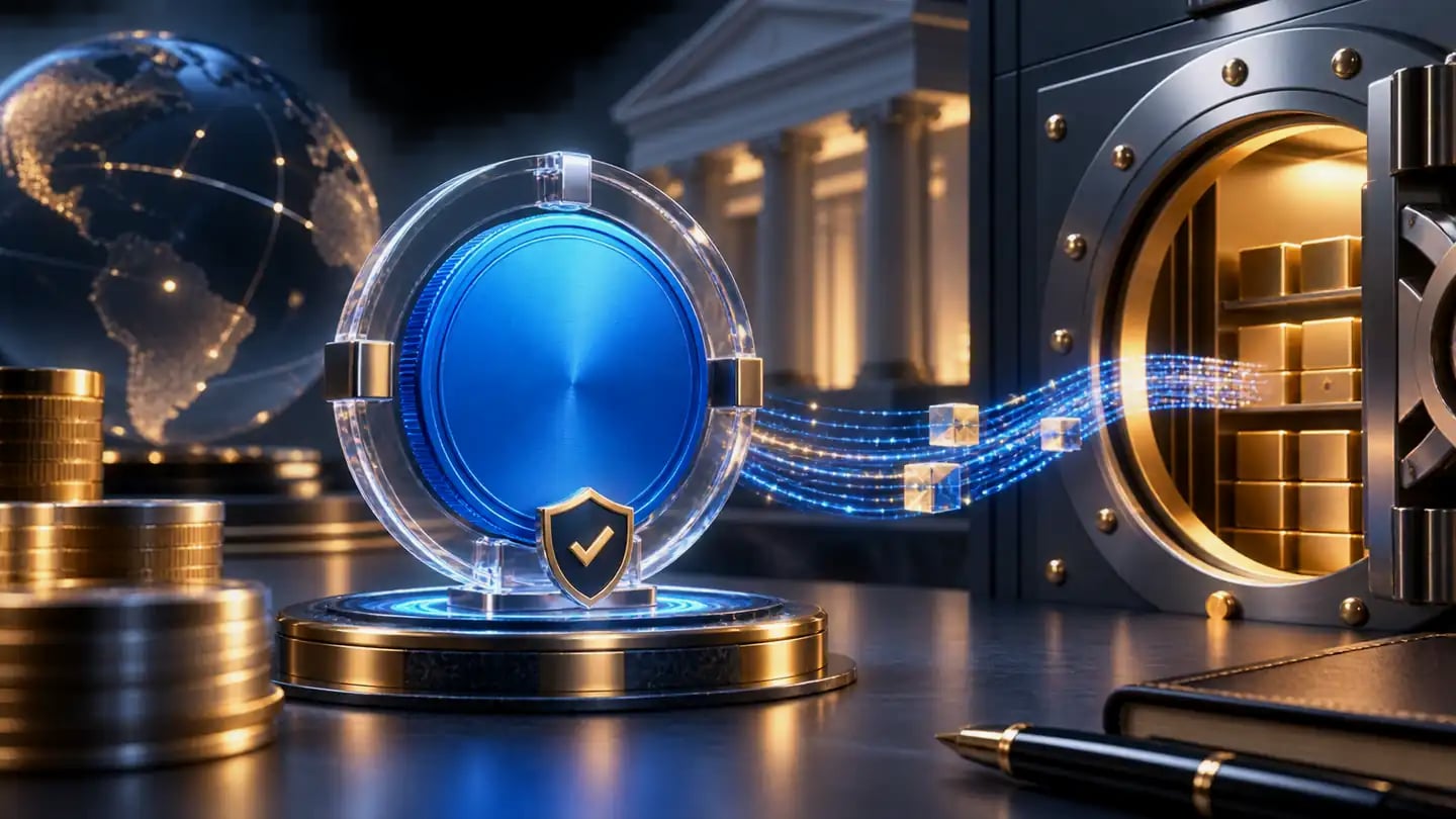 USDC bozdurma işleminde resmî token ve desteklenen blokzincir ağının doğrulanması